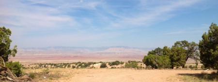 Richting Bryce Canyon 